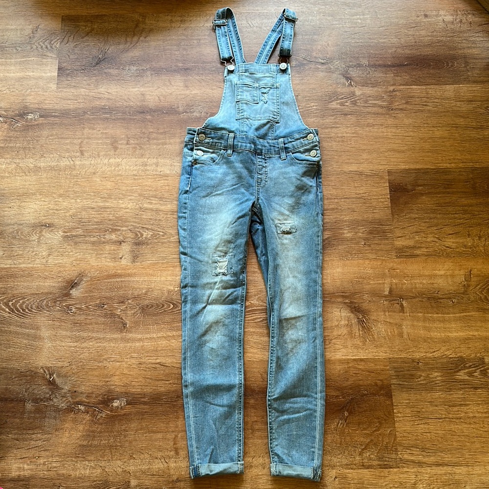 Girls Justice Overalls. Size 8.
